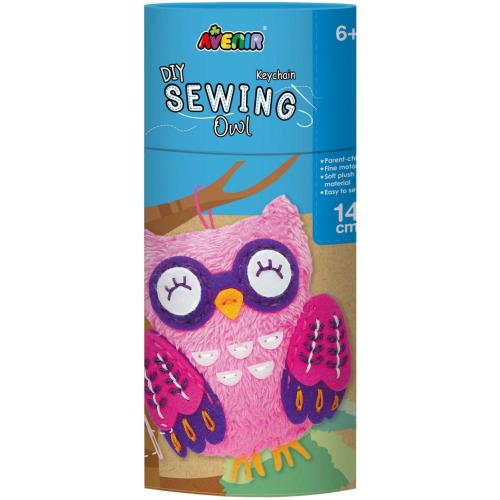 Avenir Sewing Keychain Κωδ 60203 Κούκλα Ραπτικής Κουκουβάγια 1 Τεμάχιο - Owl